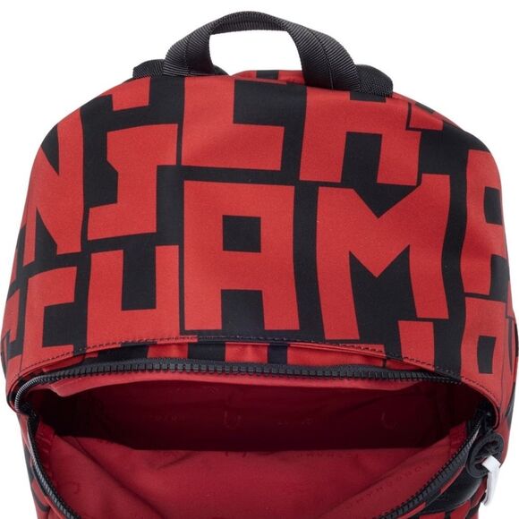 Longchamp Newest Quality Backpack Logo Red Black main image 6